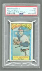 Ron Jackson [Last Line The Twins] #59 Baseball Cards 1979 Kellogg's Prices