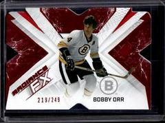 Bobby Orr [Red] #RFX-10 Hockey Cards 2022 SPx Radiance FX Prices