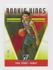Trae Young [Press Proof Red] Basketball Cards 2018 Panini Donruss Rookie Kings Prices