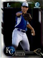 Anderson Miller #BCP184 Baseball Cards 2016 Bowman Chrome Prospect Prices