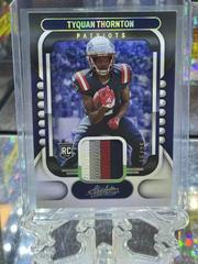 Tyquan Thornton [Silver] #ARM-22 Football Cards 2022 Panini Absolute Rookie Materials Prices