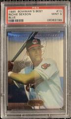 Richie Sexson [Blue] #10 Baseball Cards 1995 Bowman's Best Prices