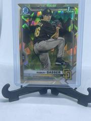 Robert Gasser [Gold] #BDC-135 Baseball Cards 2021 Bowman Draft Sapphire Prices