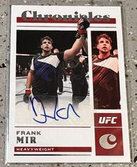 Frank Mir #CS-FMR Ufc Cards 2023 Panini Chronicles UFC Signatures Prices