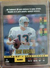 Dan Marino Football Cards 1995 Panini Donruss Red Zone Prices