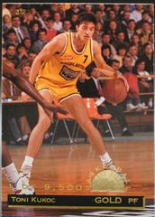 Toni Kukoc [Gold] Basketball Cards 1993 Classic Draft Picks Prices