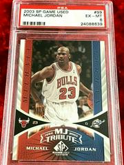 Michael Jordan #99 Basketball Cards 2003 SP Game Used Prices