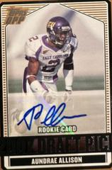 Aundrae Allison [Autograph] #118 Football Cards 2007 Topps Draft Picks & Prospects Prices