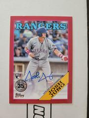 Josh Jung [Series 1 Red] #88BA-JJ Baseball Cards 2023 Topps Silver Pack 1988 35th Anniversary Autographs Prices