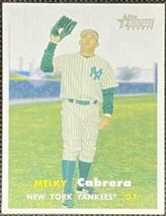 Melky Cabrera #466 Baseball Cards 2006 Topps Heritage Prices