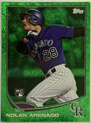 Nolan Arenado [Emerald] Baseball Cards 2013 Topps Update Prices