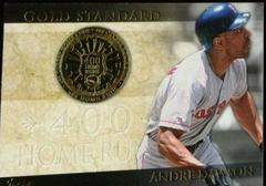 Andre Dawson Baseball Cards 2012 Topps Gold Standard Prices