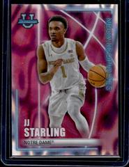 JJ Starling [Lava] #NN-8 Basketball Cards 2022 Bowman University Best Neon Neophytes Prices