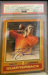 Trevor Lawrence [Autograph Orange] Football Cards 2021 Topps X Trevor Lawrence Prices