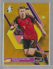 Kevin De Bruyne [Gold Refractor] #6 Soccer Cards 2023 Topps Finest Road to UEFA EURO Prices