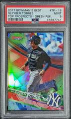 Gleyber Torres [Green Refractor] #TP-16 Baseball Cards 2017 Bowman's Best Top Prospects Prices