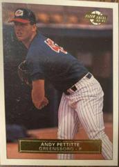 Andy Pettitte #214 Baseball Cards 1992 Fleer Excel Prices