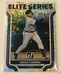 Miguel Cabrera [Vector] #ES-11 Baseball Cards 2022 Panini Donruss Elite Series Prices