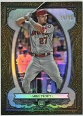 Mike Trout [Gold] #BS-20 Baseball Cards 2019 Bowman Sterling Continuity Prices
