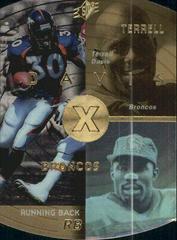 Terrell Davis [Gold] Football Cards 1998 SPx Prices