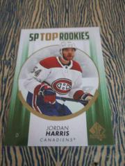 Jordan Harris [Green] #TR-16 Hockey Cards 2022 SP Authentic Top Rookies Prices