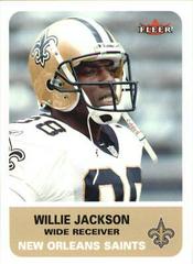 Willie Jackson [Mini] #208 Football Cards 2002 Fleer Prices