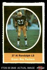 Al Randolph Football Cards 1972 Sunoco Stamps Prices