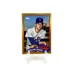 Tom Seaver, Nolan Ryan [Gold] #89DH-15 Baseball Cards 2023 Topps Archives 1989 Doubleheaders Prices