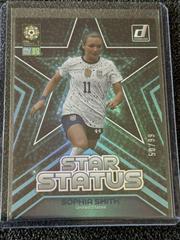 Sophia Smith [Blue] Soccer Cards 2023 Donruss FIFA Women's World Cup Star Status Prices