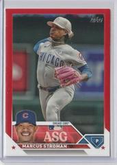 Marcus Stroman [Red] #ASG-43 Baseball Cards 2023 Topps Update All Star Game Prices