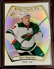 Kirill Kaprizov Hockey Cards 2021 SP Authentic Spectrum FX Prices