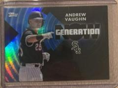Andrew Vaughn [Blue] #GN-11 Baseball Cards 2022 Topps Generation Now Prices