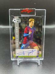 Frenkie de Jong Soccer Cards 2022 Pro Set Autographs Prices