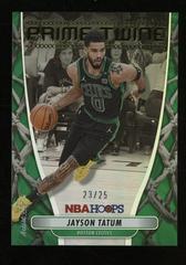 Jayson Tatum [Hyper Green] #2 Basketball Cards 2022 Panini Hoops Prime Twine Prices