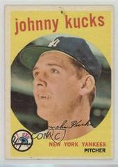 Johnny Kucks Baseball Cards 1959 Topps Prices