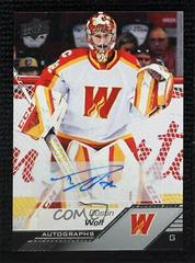 Dustin Wolf [Autograph] #41 Hockey Cards 2022 Upper Deck AHL Prices