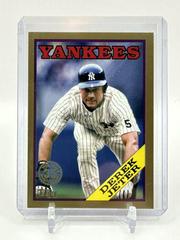 Derek Jeter [Gold] Baseball Cards 2023 Topps Series 2 1988 35th Anniversary Prices