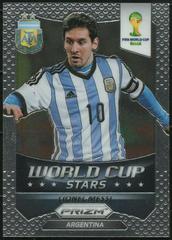 Lionel Messi Soccer Cards 2014 Panini Prizm World Cup Stars Prices