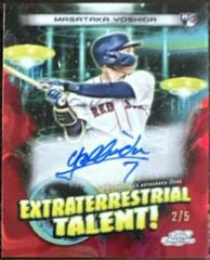 Masataka Yoshida [Red] #RA-MY Baseball Cards 2023 Topps Chrome Rookie Autographs Prices