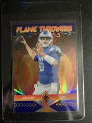 Jared Goff [Blue] #FT-17 Football Cards 2022 Panini Phoenix Flame Throwers Prices