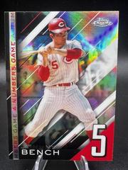 Johnny Bench Baseball Cards 2020 Topps Chrome Update Numbers Game Prices