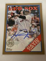 David Ortiz [Gold] #88BA-DO Baseball Cards 2023 Topps Silver Pack 1988 35th Anniversary Autographs Prices