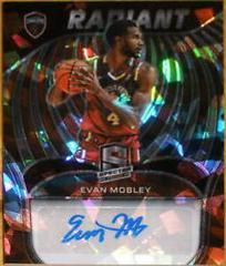 Evan Mobley [Astral] Basketball Cards 2021 Panini Spectra Radiant Signatures Prices
