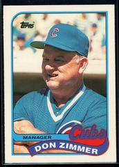 Don Zimmer #134 Baseball Cards 1989 Topps Tiffany Prices