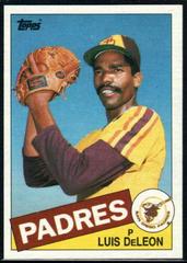 Luis DeLeon #689 Baseball Cards 1985 Topps Prices
