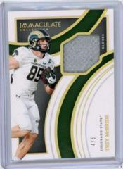 Trey McBride [Gold] Football Cards 2022 Panini Immaculate Collegiate Gloves Prices