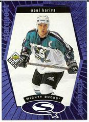 Paul Kariya [Blue] Hockey Cards 1998 UD Choice Starquest Prices