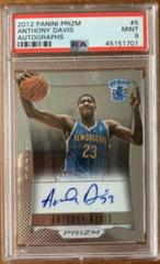 Anthony Davis [Prizm] Basketball Cards 2012 Panini Prizm Autographs Prices