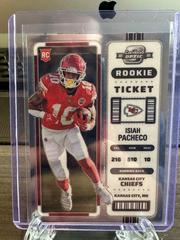 Isiah Pacheco #75 Football Cards 2022 Panini Contenders Optic Prices