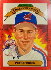 Pete O'Brien #24 Baseball Cards 1990 Donruss Prices